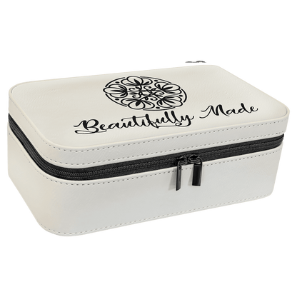Leatherette Jewelry Box 7.5" x 4.5"