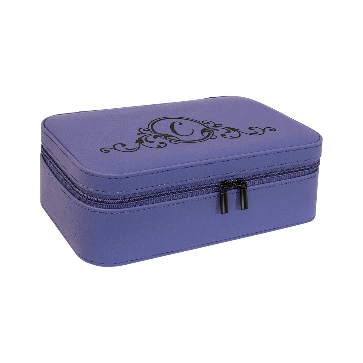 Leatherette Jewelry Box 7.5" x 4.5"