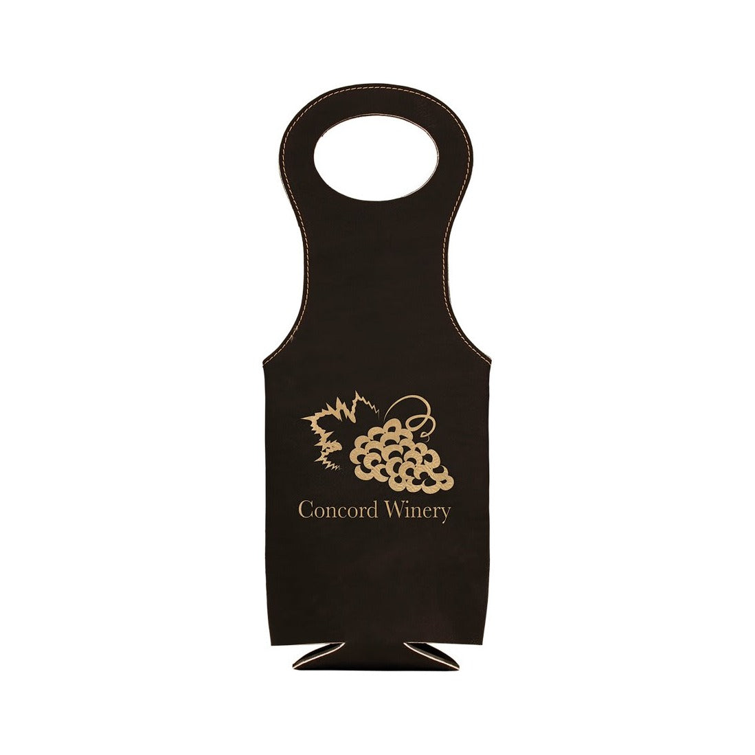Leatherette Wine Bag