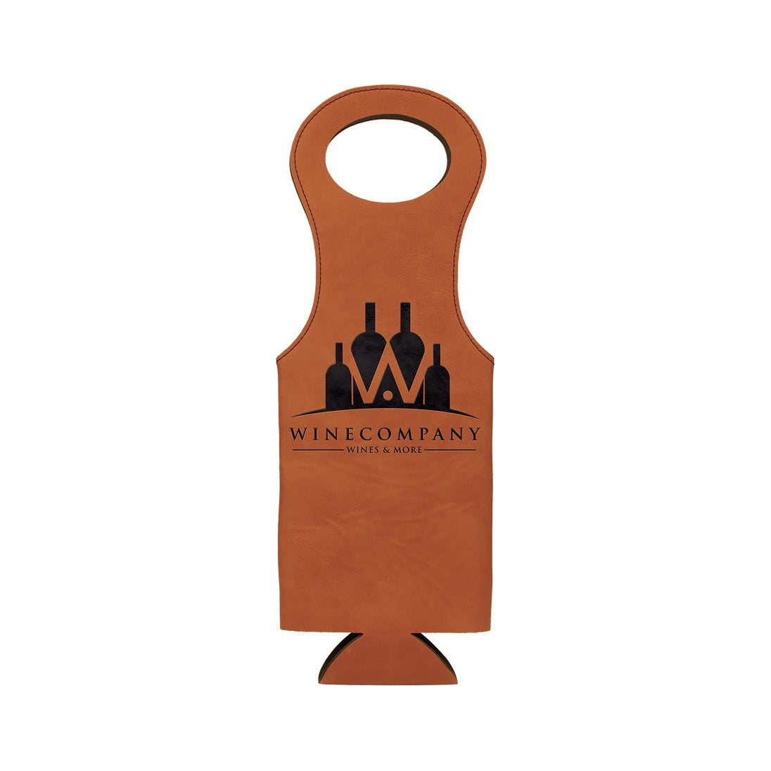 Leatherette Wine Bag