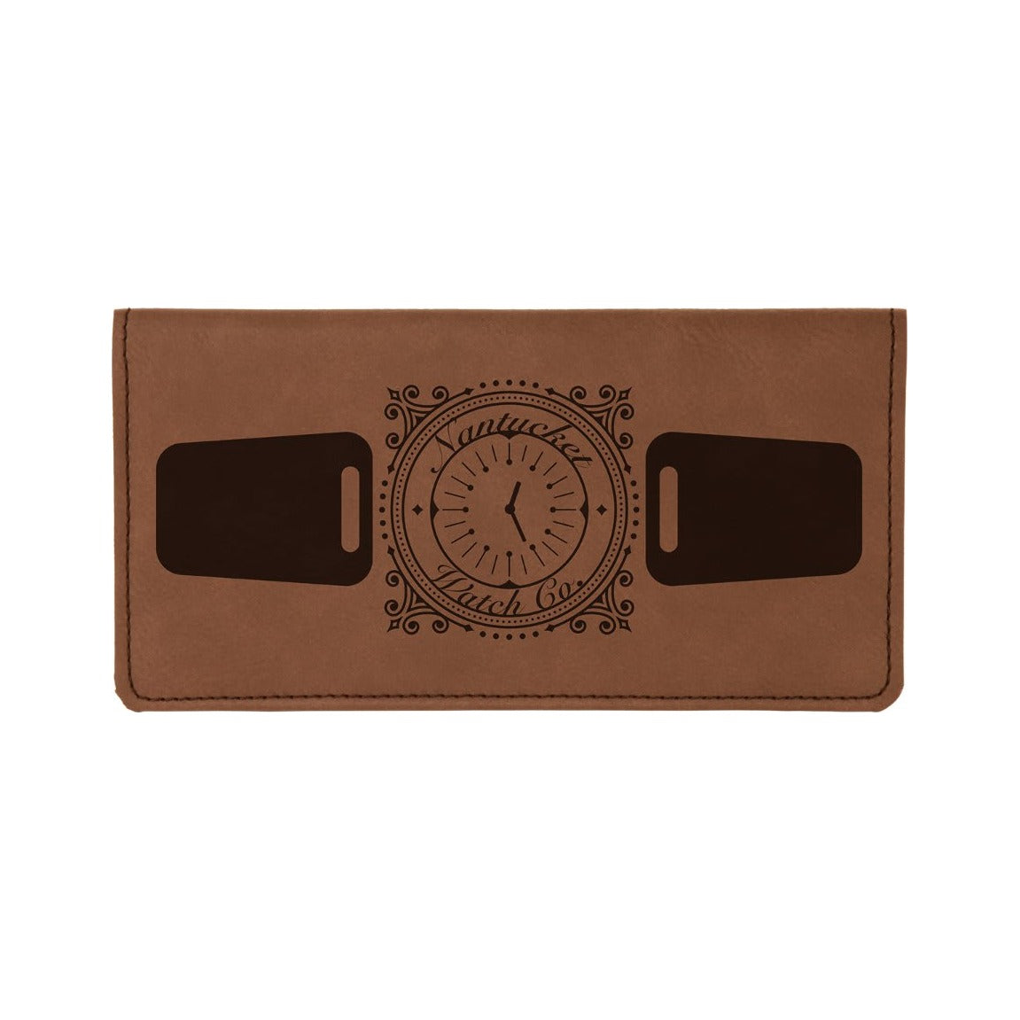 Leatherette Checkbook Cover