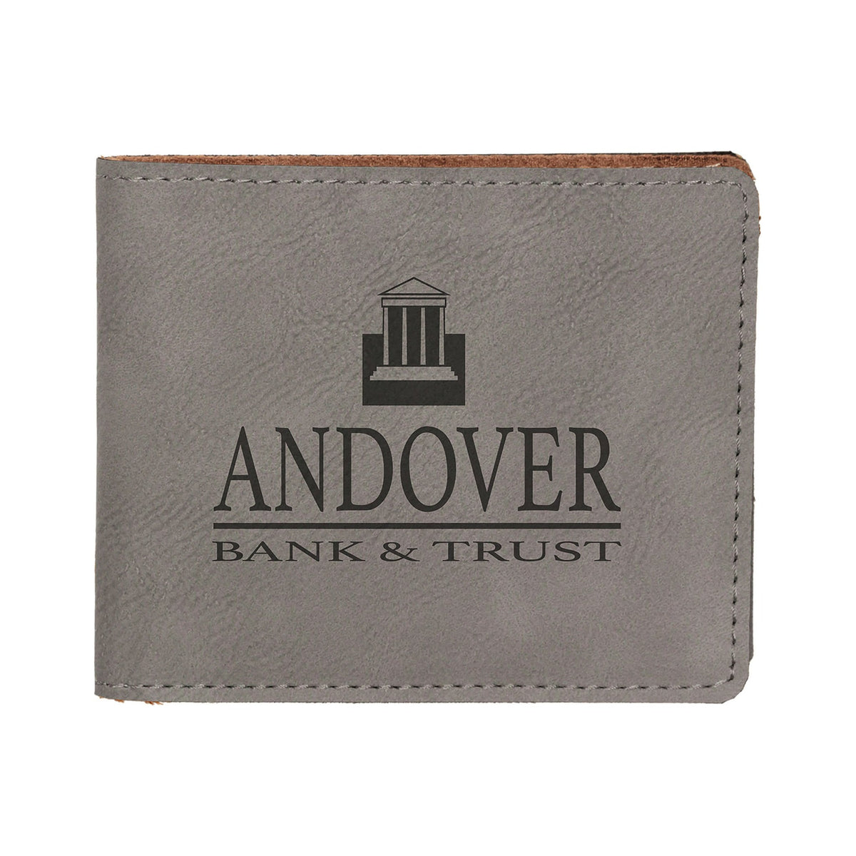 Leatherette Bi-Fold Wallet
