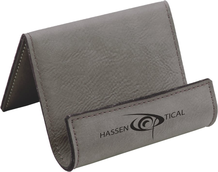 3.5" x 2.5" Leatherette Easel Holder