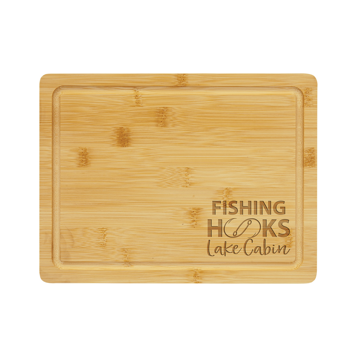 Bamboo Cutting Board with Drip Ring