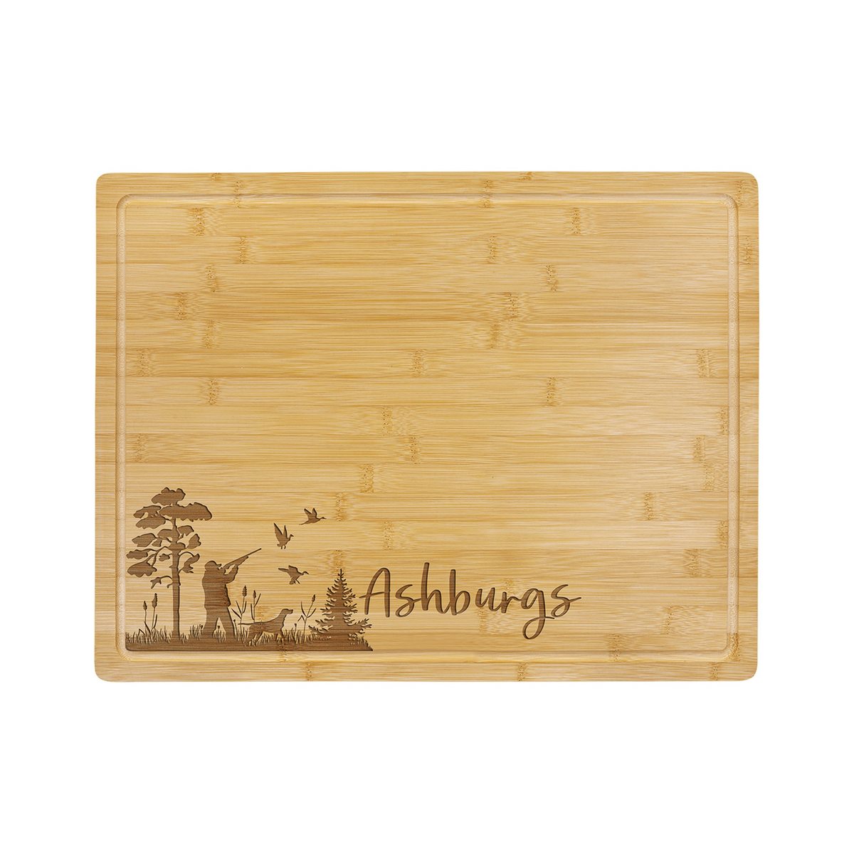 Bamboo Cutting Board with Drip Ring
