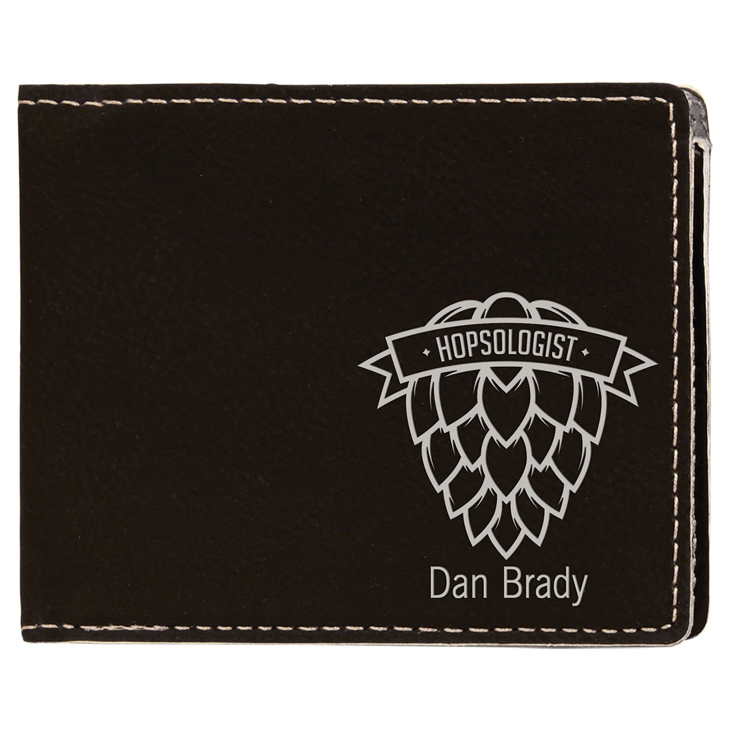 Leatherette Bi-Fold Wallet
