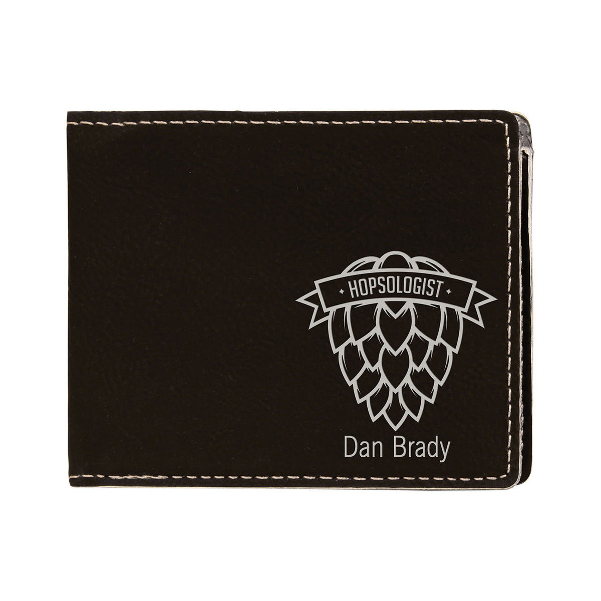 Leatherette Bi-Fold Wallet