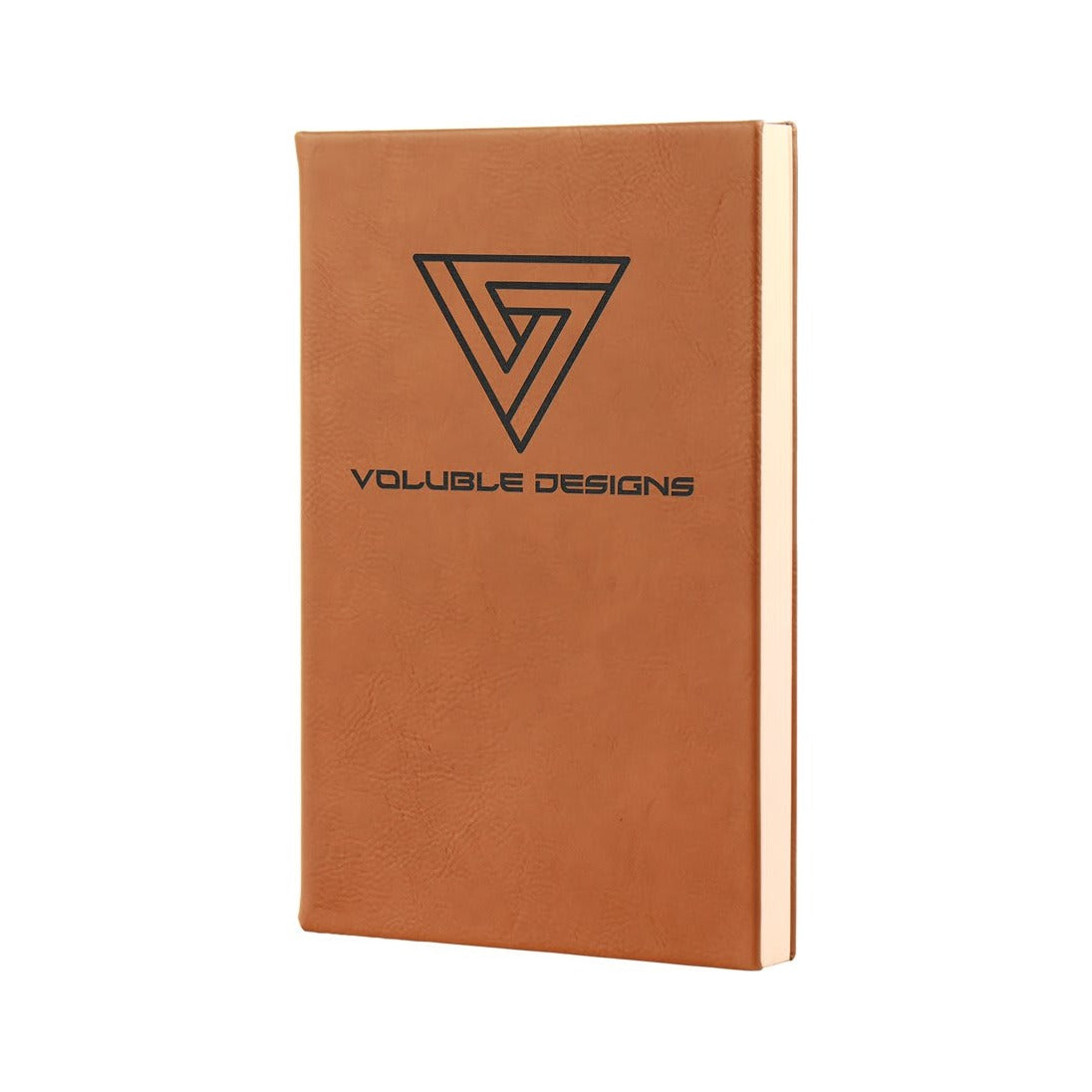 Leatherette Journal with Lined Notepad, Rawhide