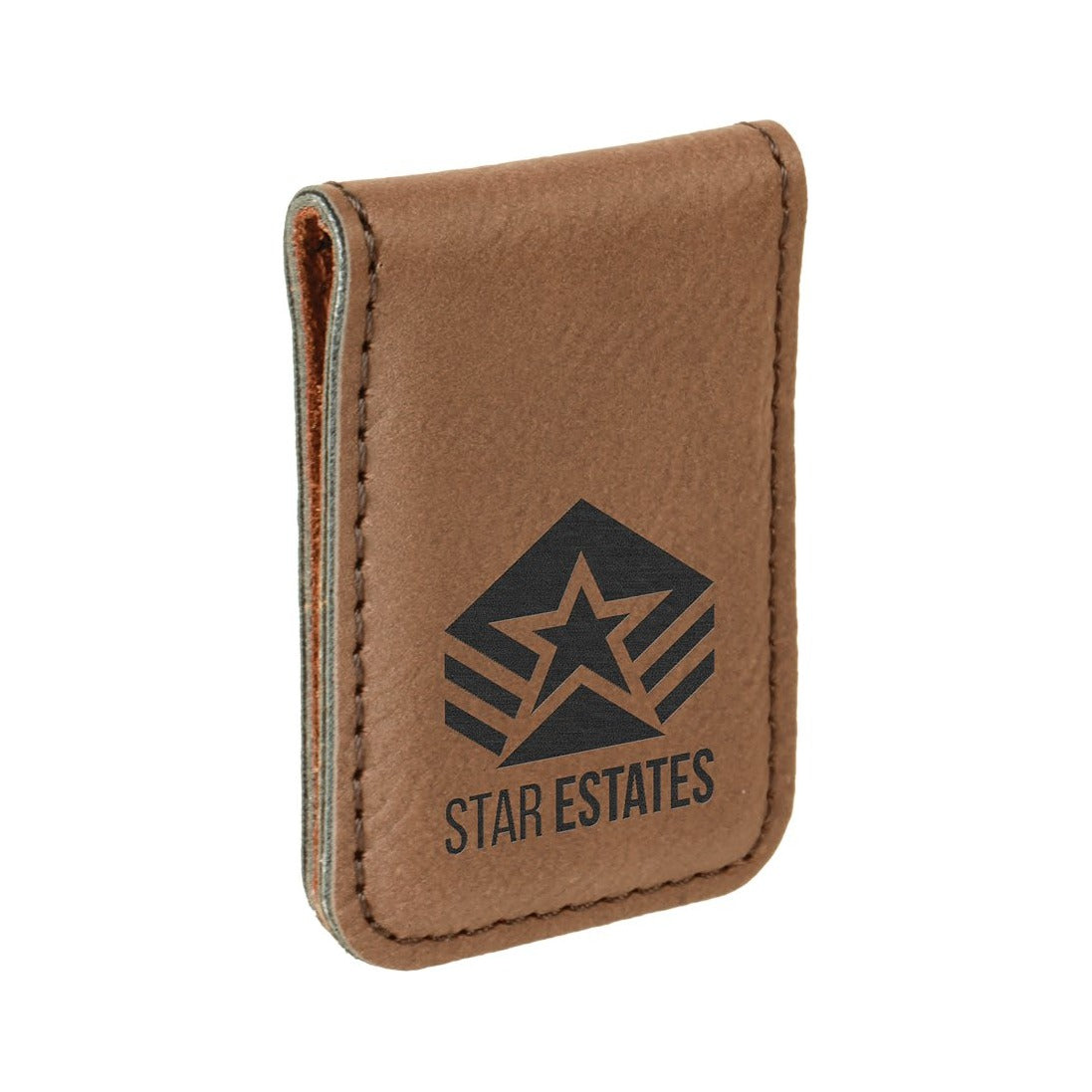 Leatherette Money Clip