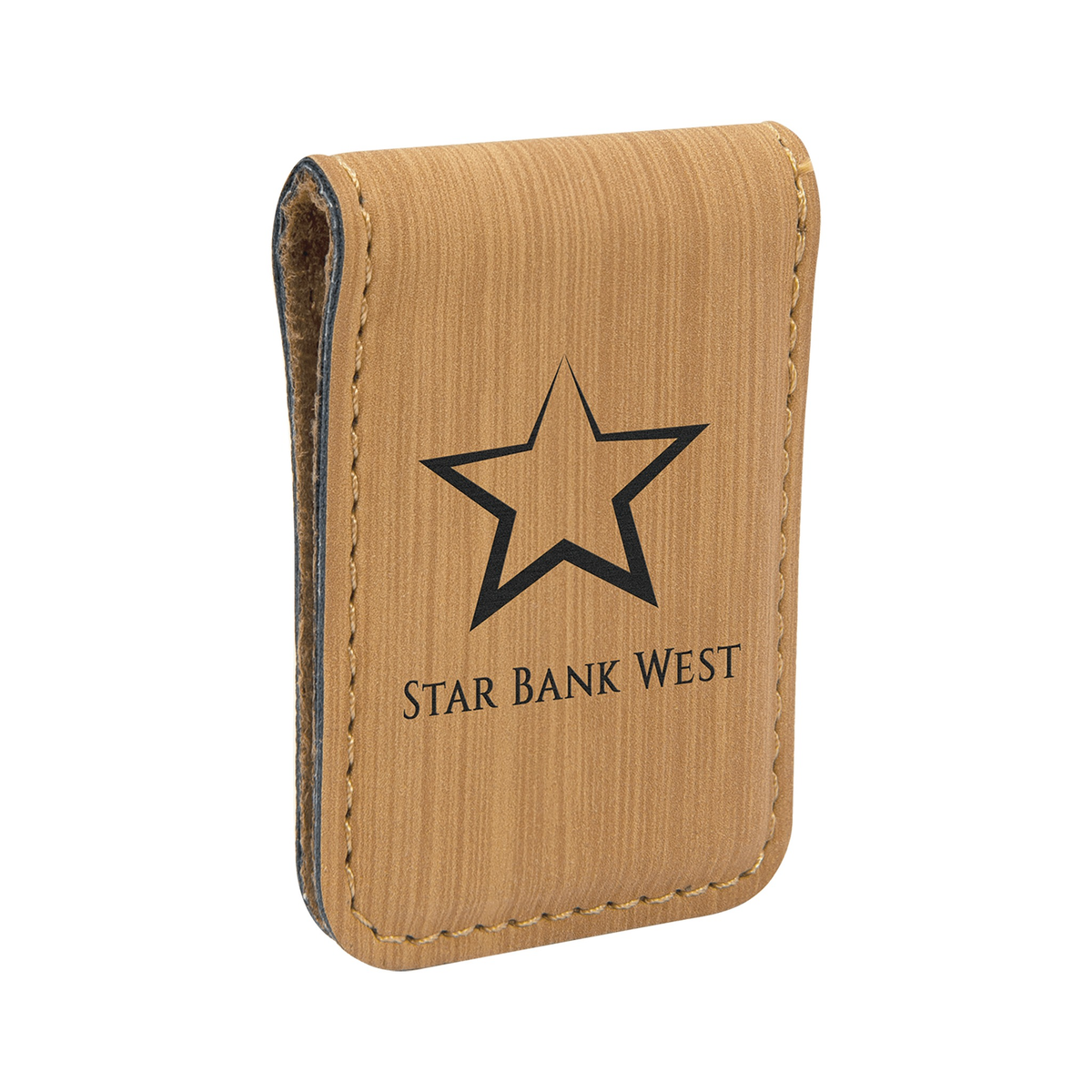 Leatherette Money Clip