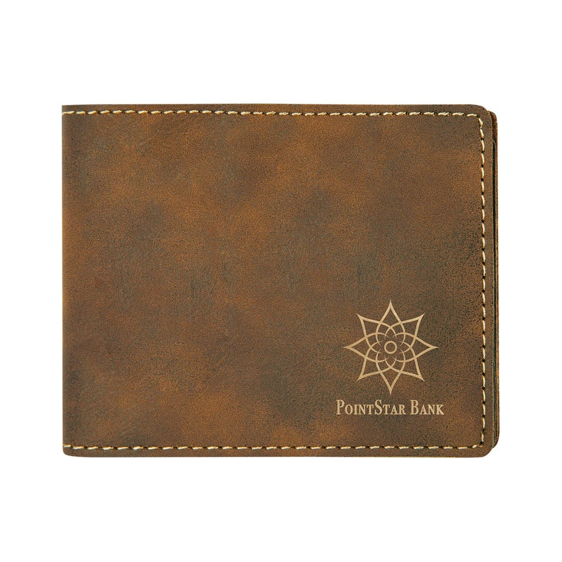 Leatherette Bi-Fold Wallet