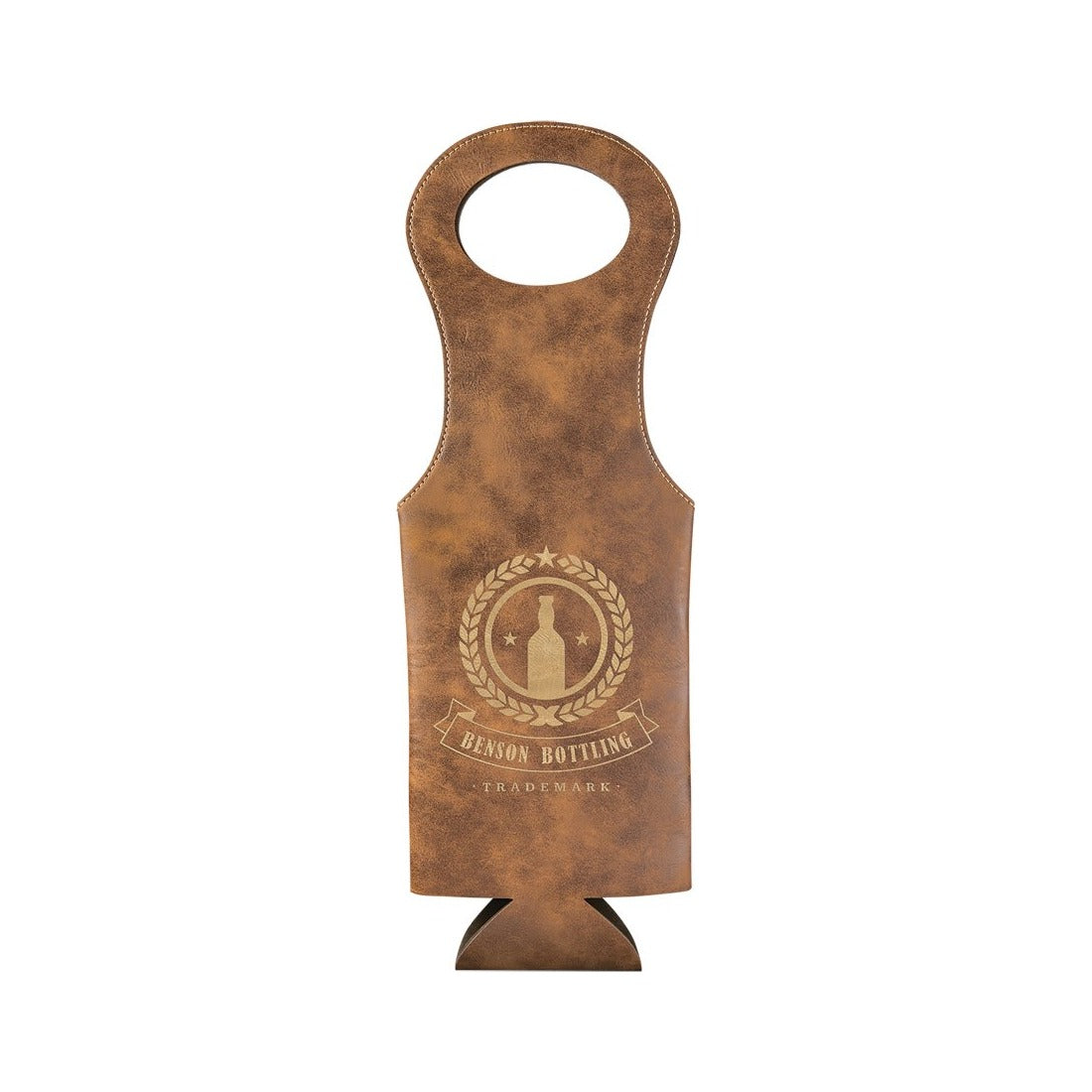 Leatherette Wine Bag