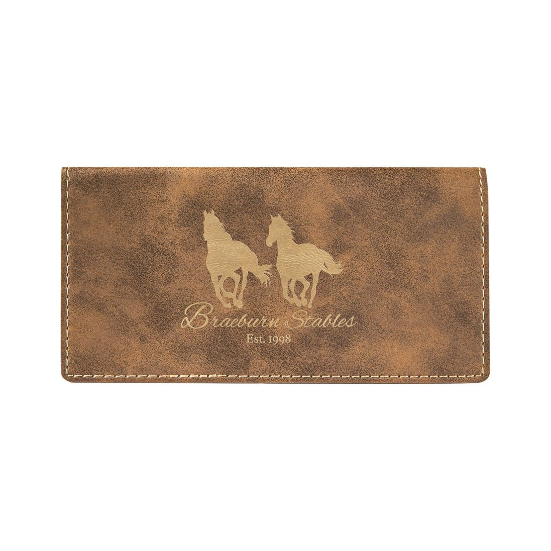 Leatherette Checkbook Cover
