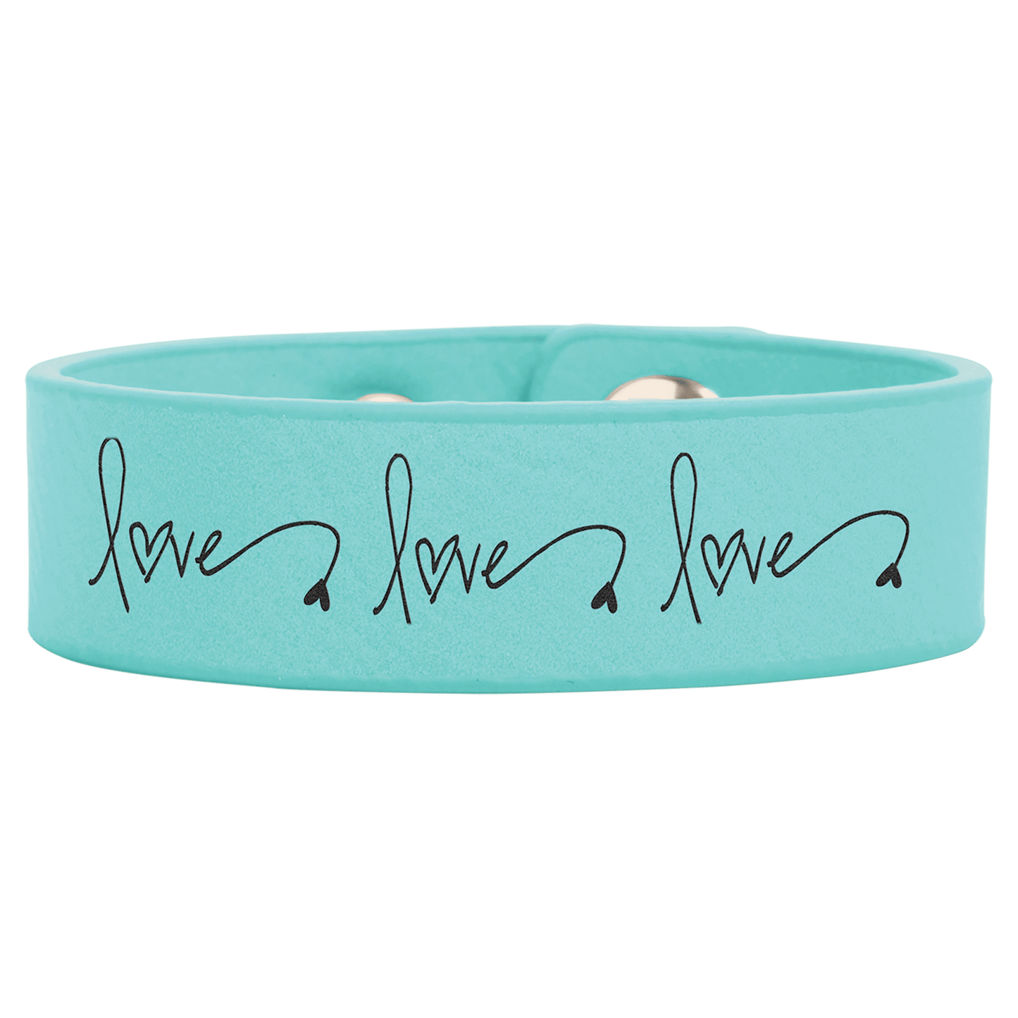 Leatherette Youth Cuff Bracelet .75" x 8.5"