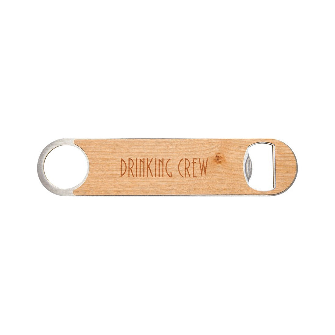 Bottle Opener with Wood Veneer
