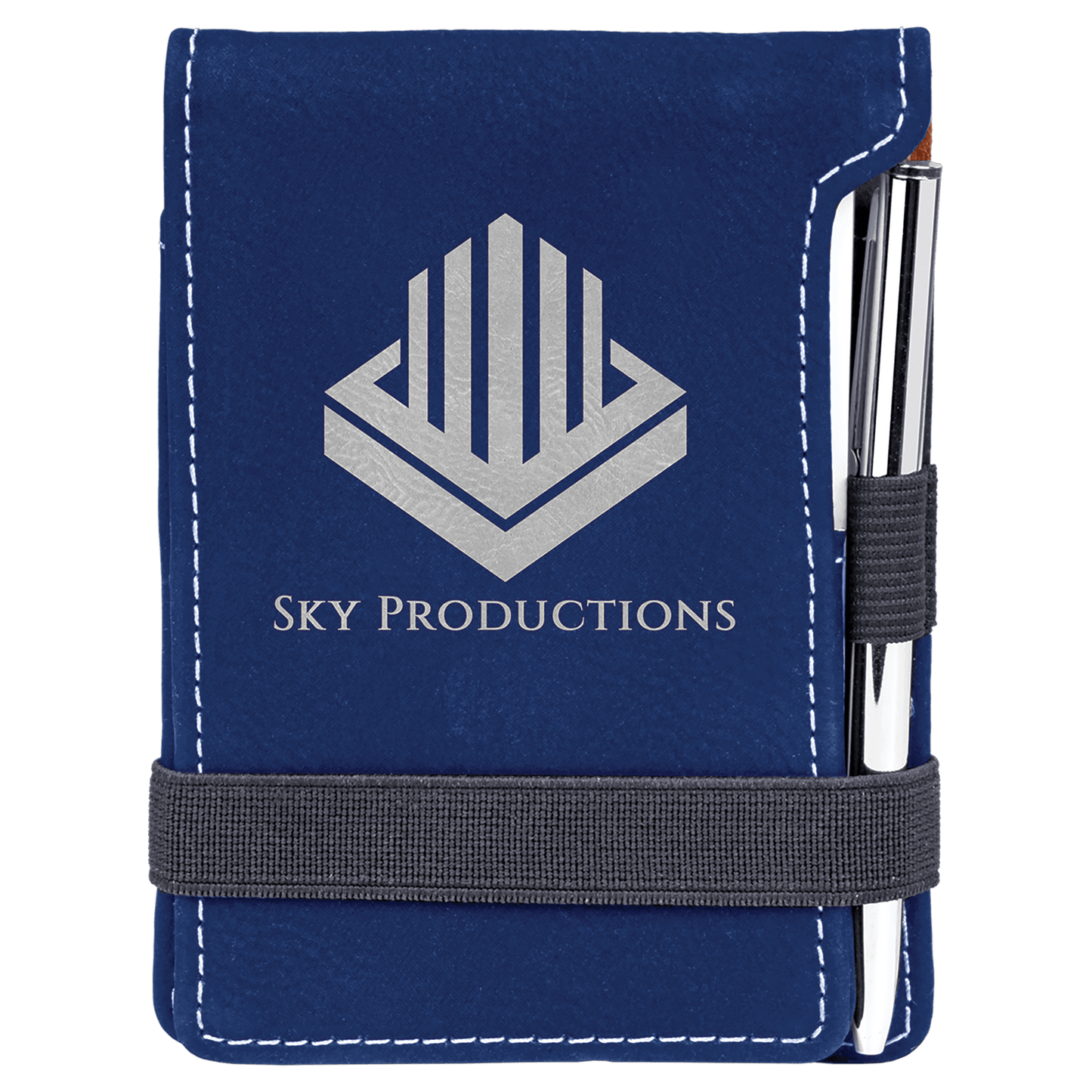 Leatherette Mini Notepad with Pen 3.25" x 4.75"