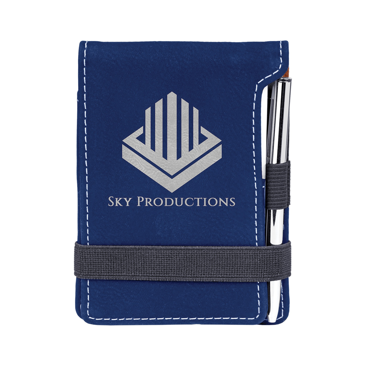 Leatherette Mini Notepad with Pen 3.25" x 4.75"