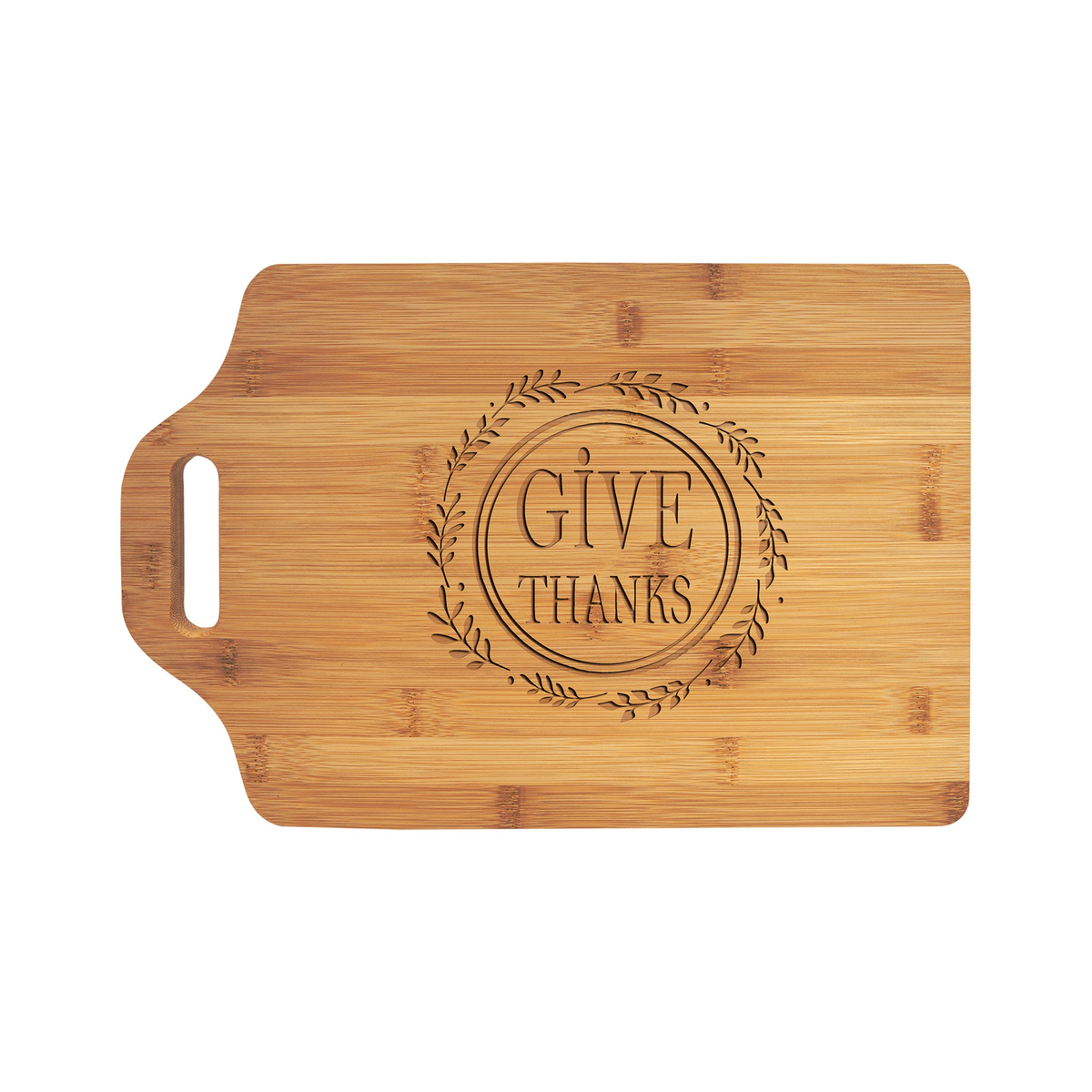 Bamboo Cutting Board with Handle