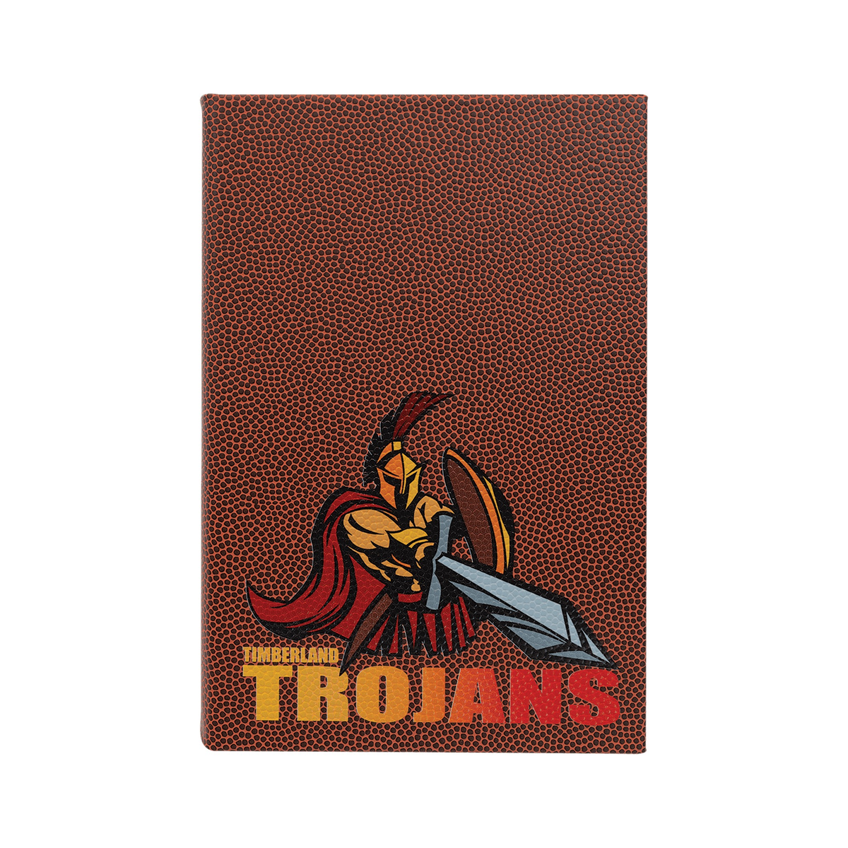Football Leatherette Journal with Lined Notepad 5.25" x 8.25"