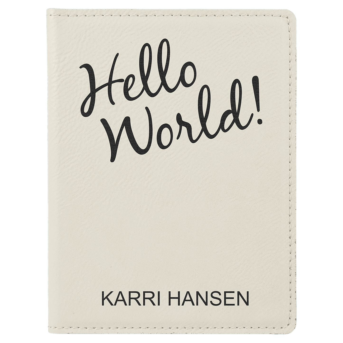 Leatherette Passport Holder 4.25" x 5.5"