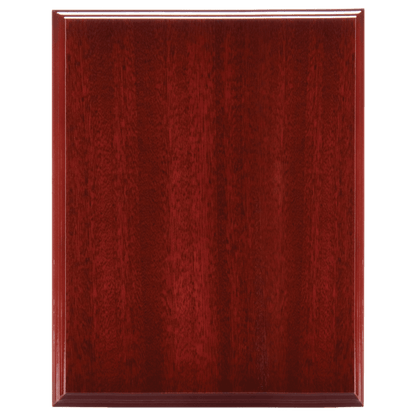 High Gloss Mahogany Finish Plaque