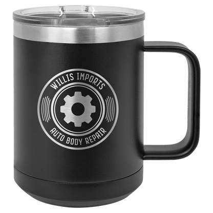 15 oz. Polar Camel Vacuum Insulated Mug with Slider Lid