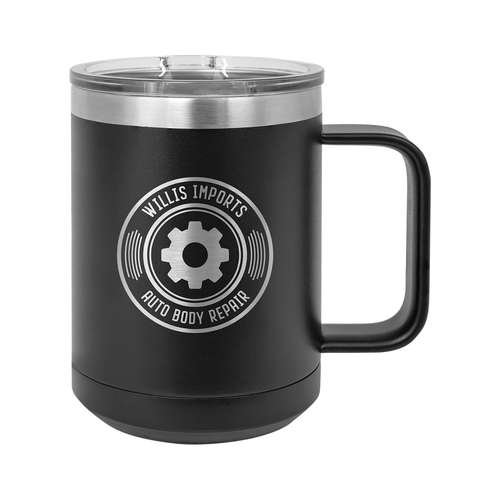 15 oz Vacuum Insulated Mug with Slider Lid, Polar Camel