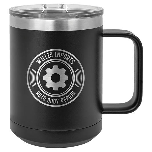 15 oz. Polar Camel Vacuum Insulated Mug with Slider Lid