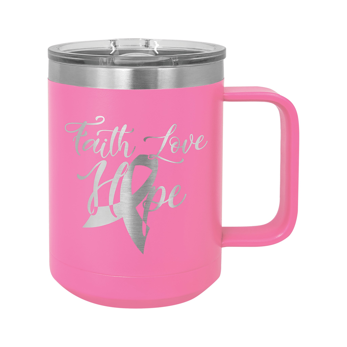 15 oz Vacuum Insulated Mug with Slider Lid, Polar Camel