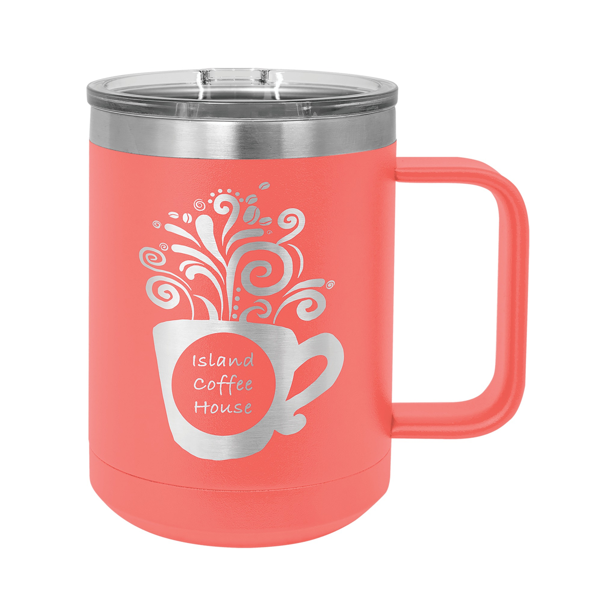 15 oz Vacuum Insulated Mug with Slider Lid, Polar Camel