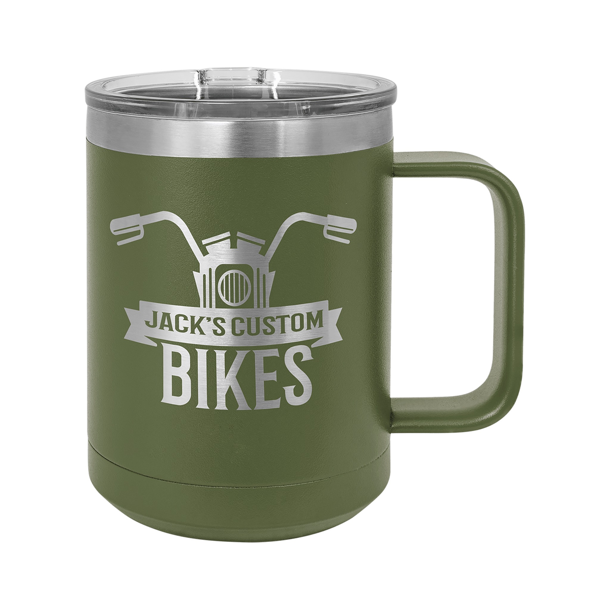 15 oz Vacuum Insulated Mug with Slider Lid, Polar Camel