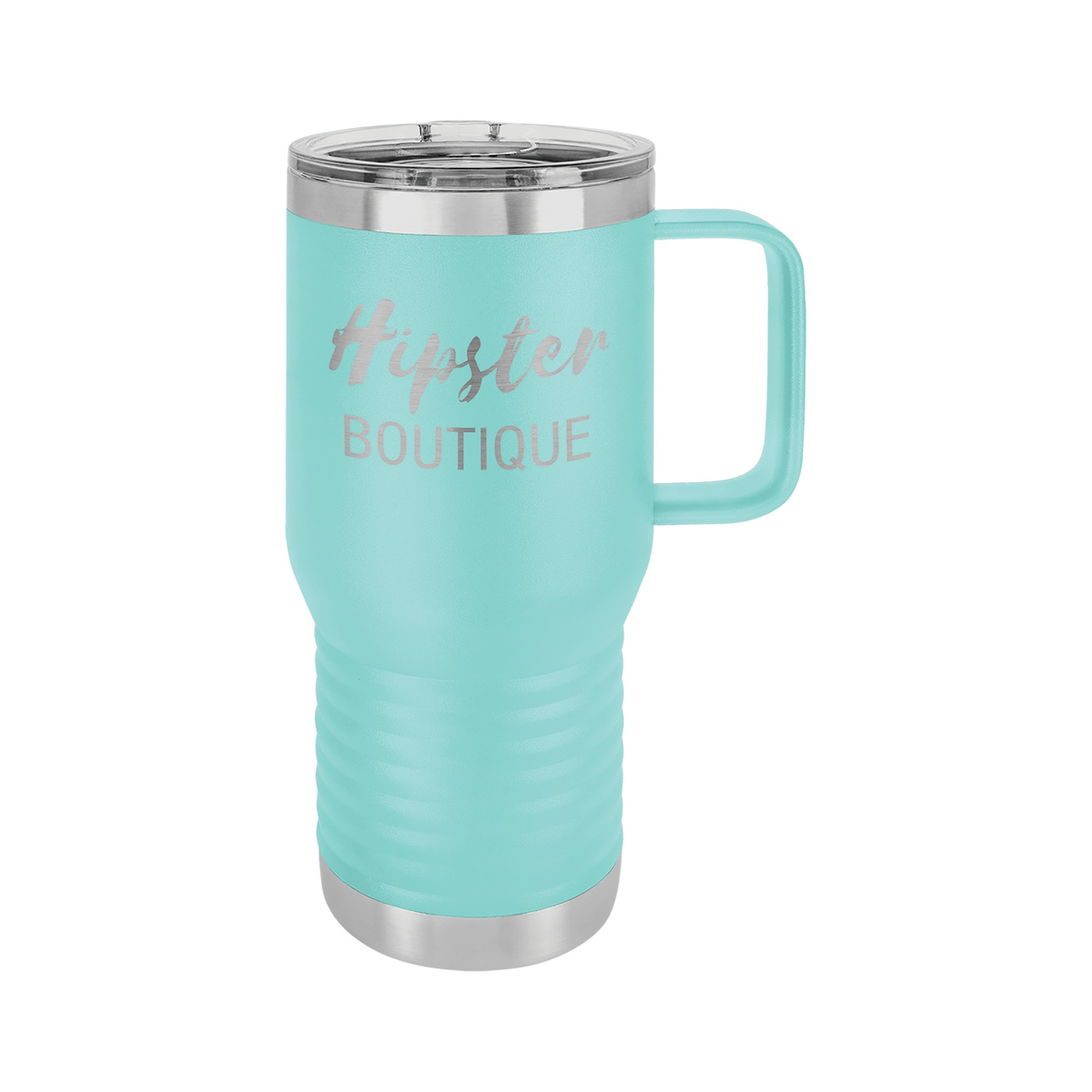 20 oz Vacuum Insulated Travel Mug with Slider Lid, Polar Camel