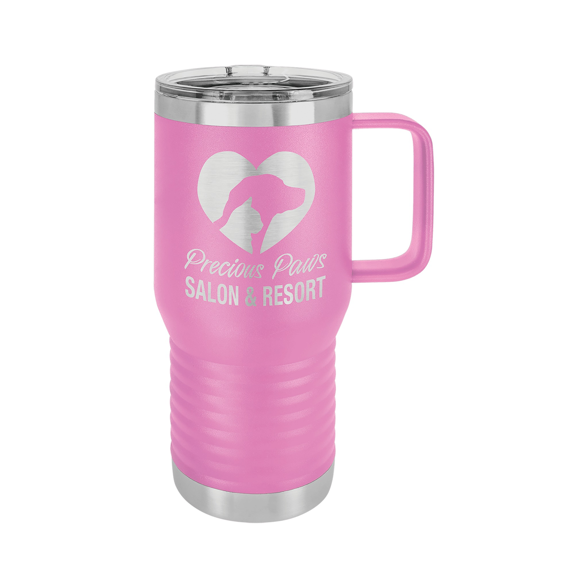 20 oz Vacuum Insulated Travel Mug with Slider Lid, Polar Camel
