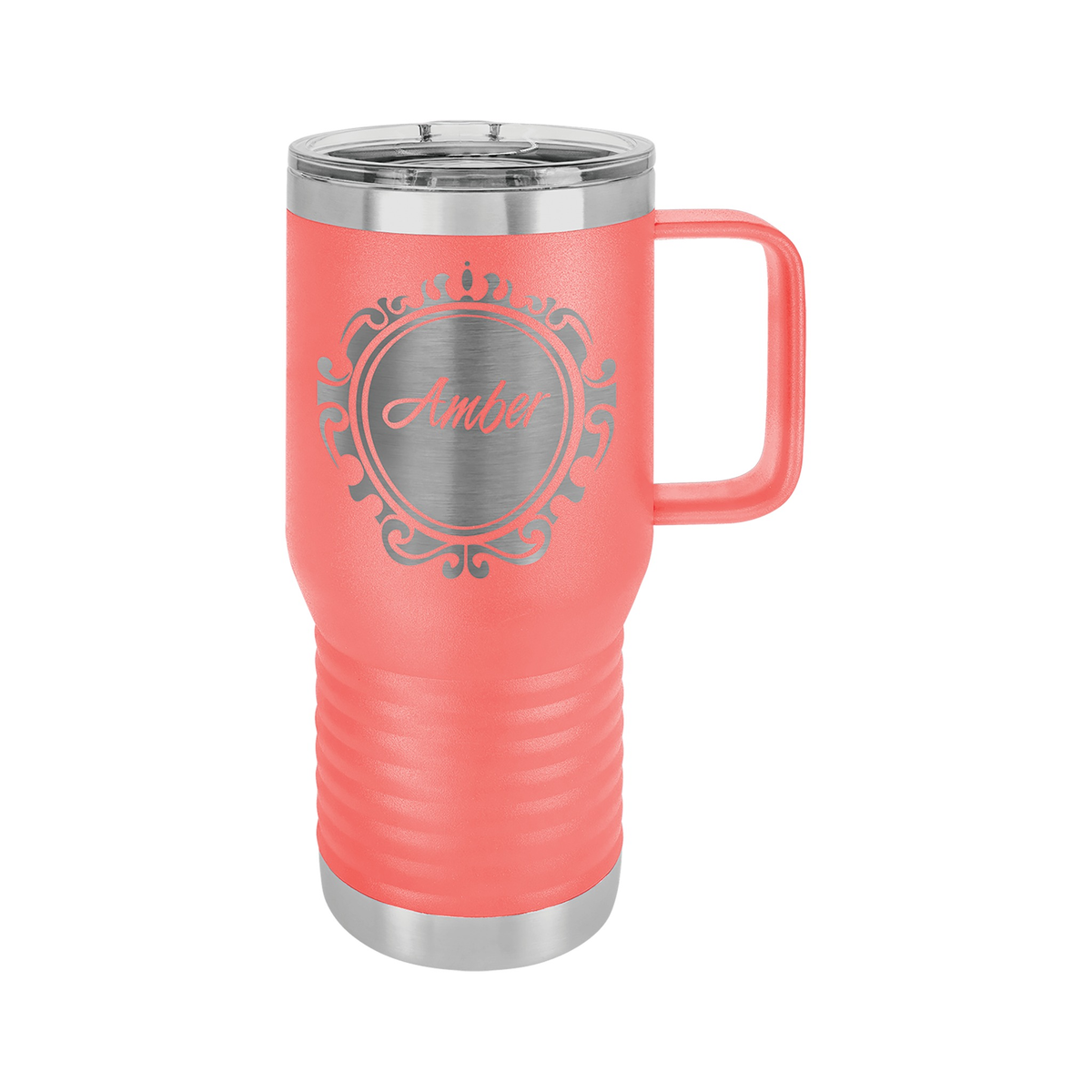 20 oz Vacuum Insulated Travel Mug with Slider Lid, Polar Camel