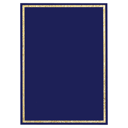 Blue Florentine Frame Designer Plaque Plate