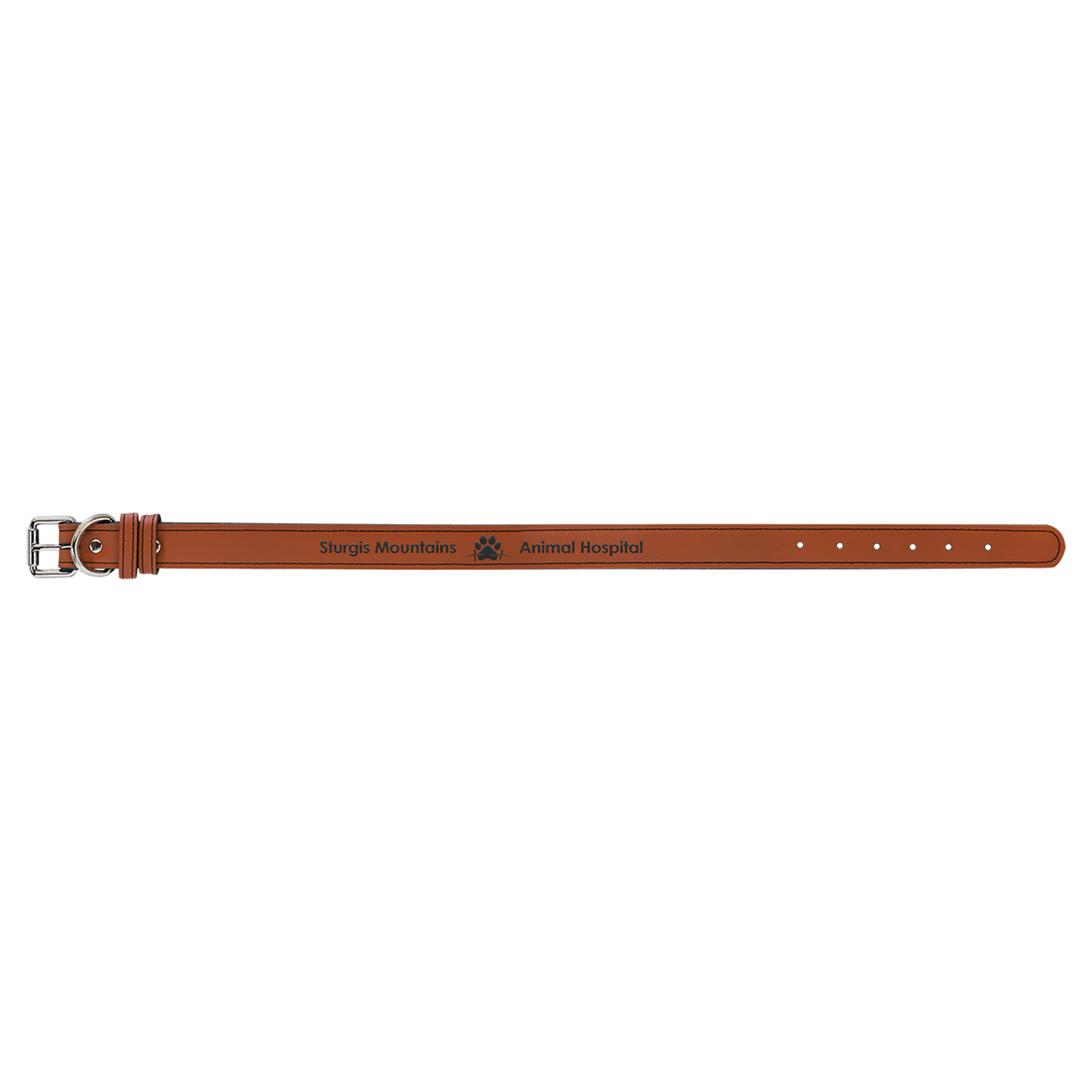 Extra Large 27" x 1.25" Leatherette Dog Collar