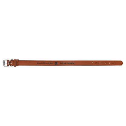 Extra Large 27" x 1.25" Leatherette Dog Collar