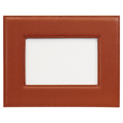 Basketball Leatherette Photo Frame