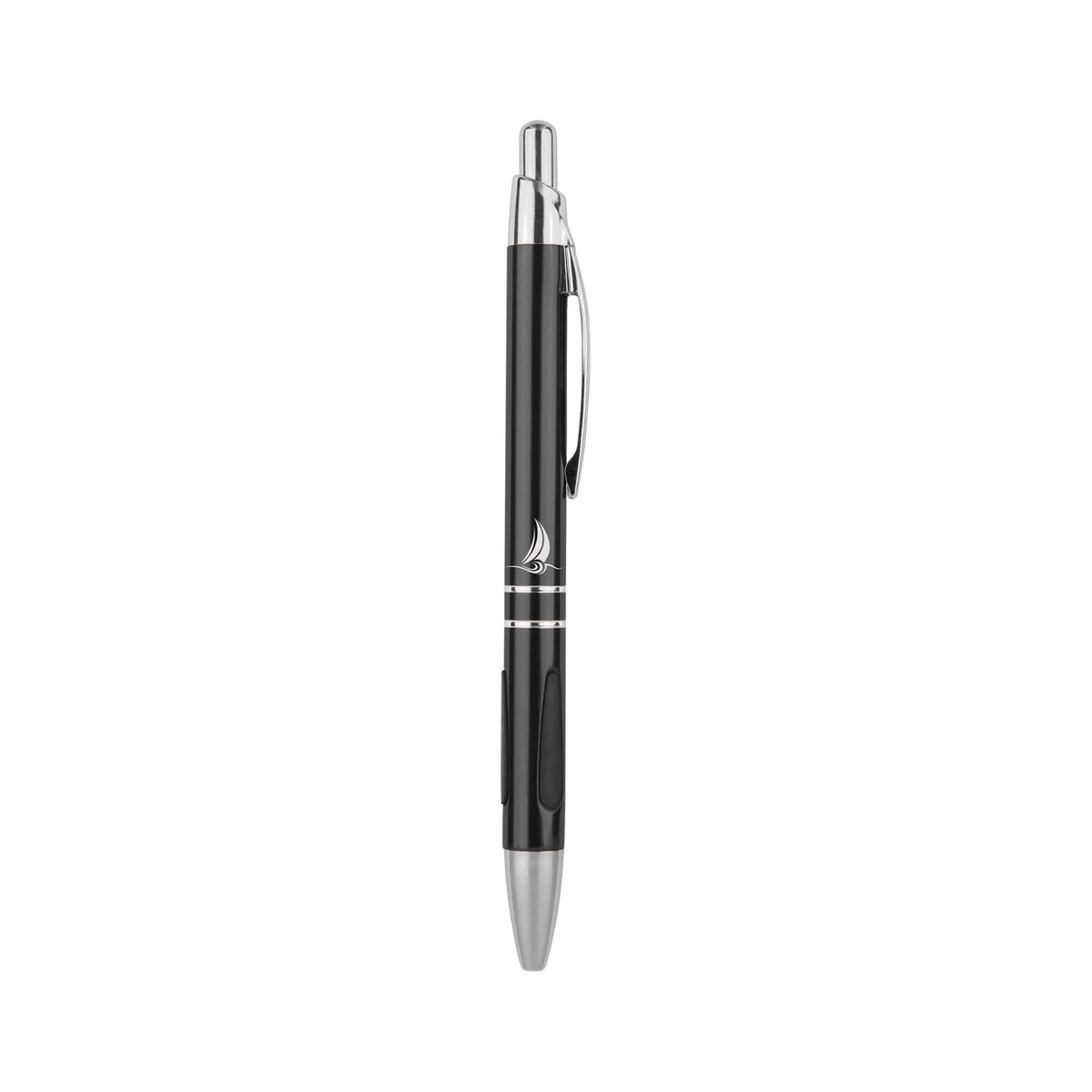 Black Pen with Silver Trim