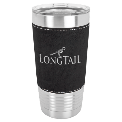 Polar Camel 20 oz. Leatherette Polar Camel Tumbler with Clear Lid