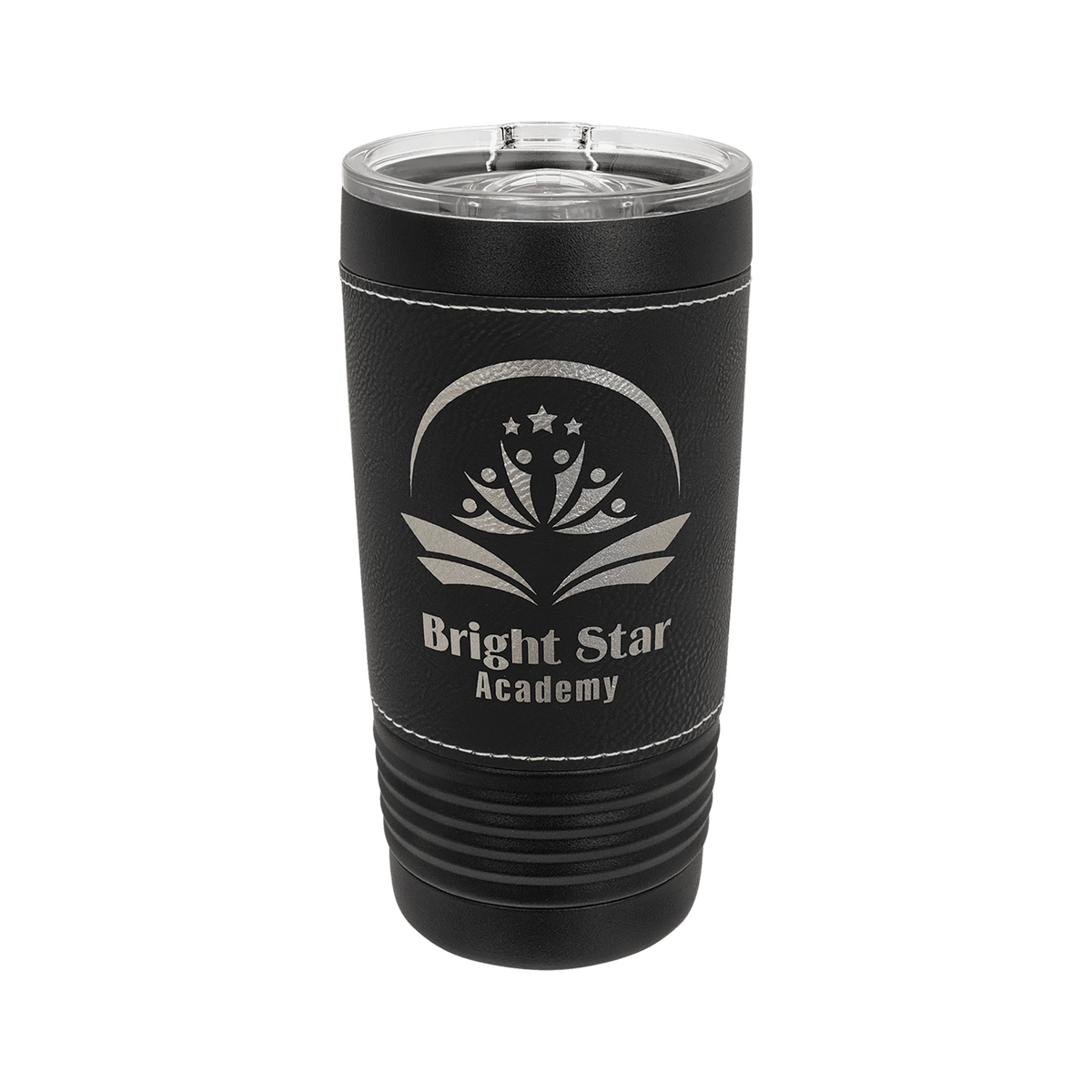 20 oz Leatherette Tumbler with Slider Lid, Polar Camel