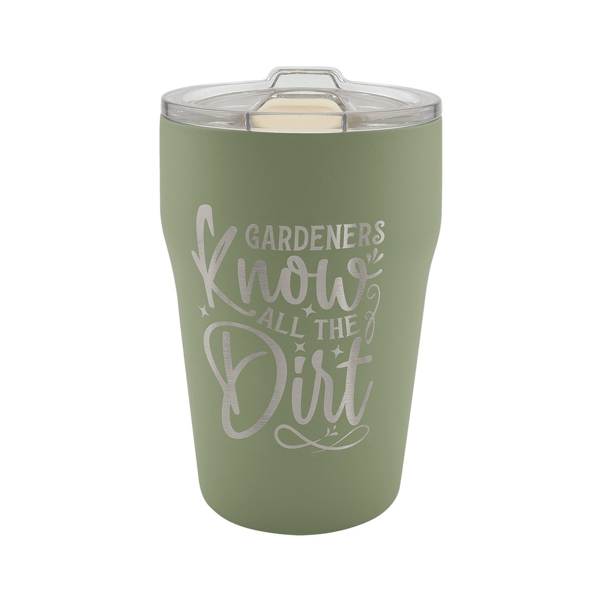 Polar Camel 13 oz Stackable Tumbler with Ceramic Liner and Slider Lid, Summer Sage