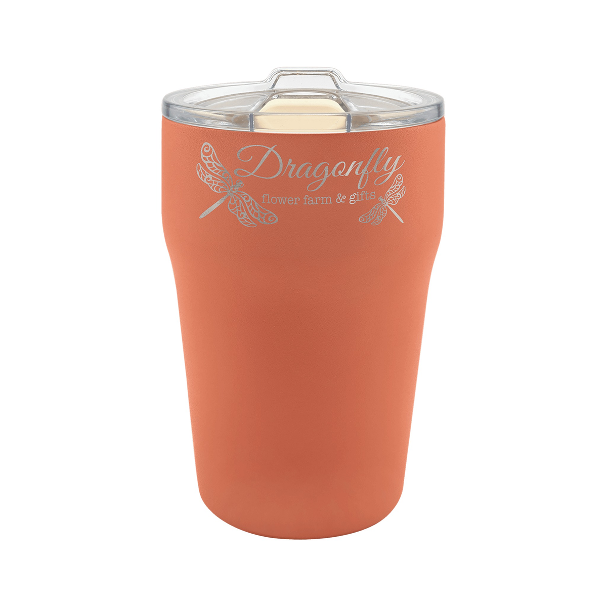 Polar Camel 13 oz Stackable Tumbler with Ceramic Liner and Slider Lid, Terracotta