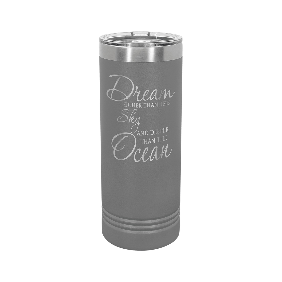 22 oz Skinny Tumbler with Slider Lid, Polar Camel