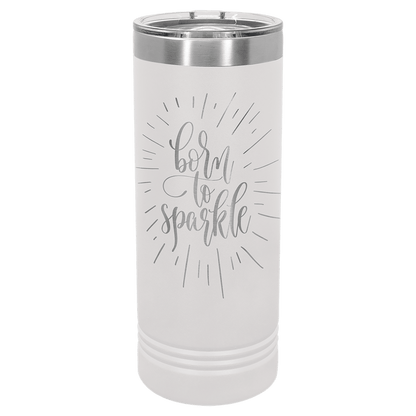 Polar Camel 22 oz. Skinny Tumbler with Slider Lid