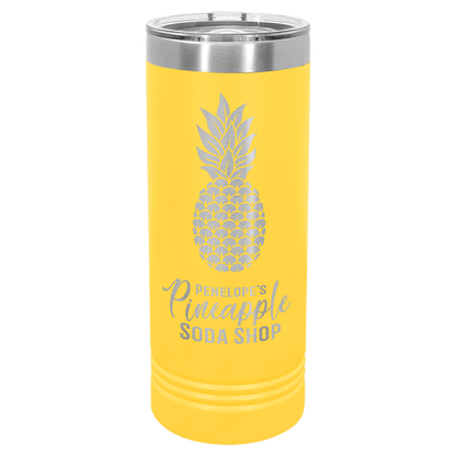 Polar Camel 22 oz. Skinny Tumbler with Slider Lid