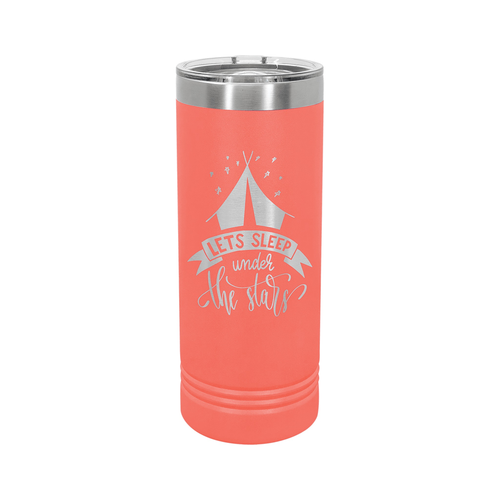 22 oz Skinny Tumbler with Slider Lid, Polar Camel