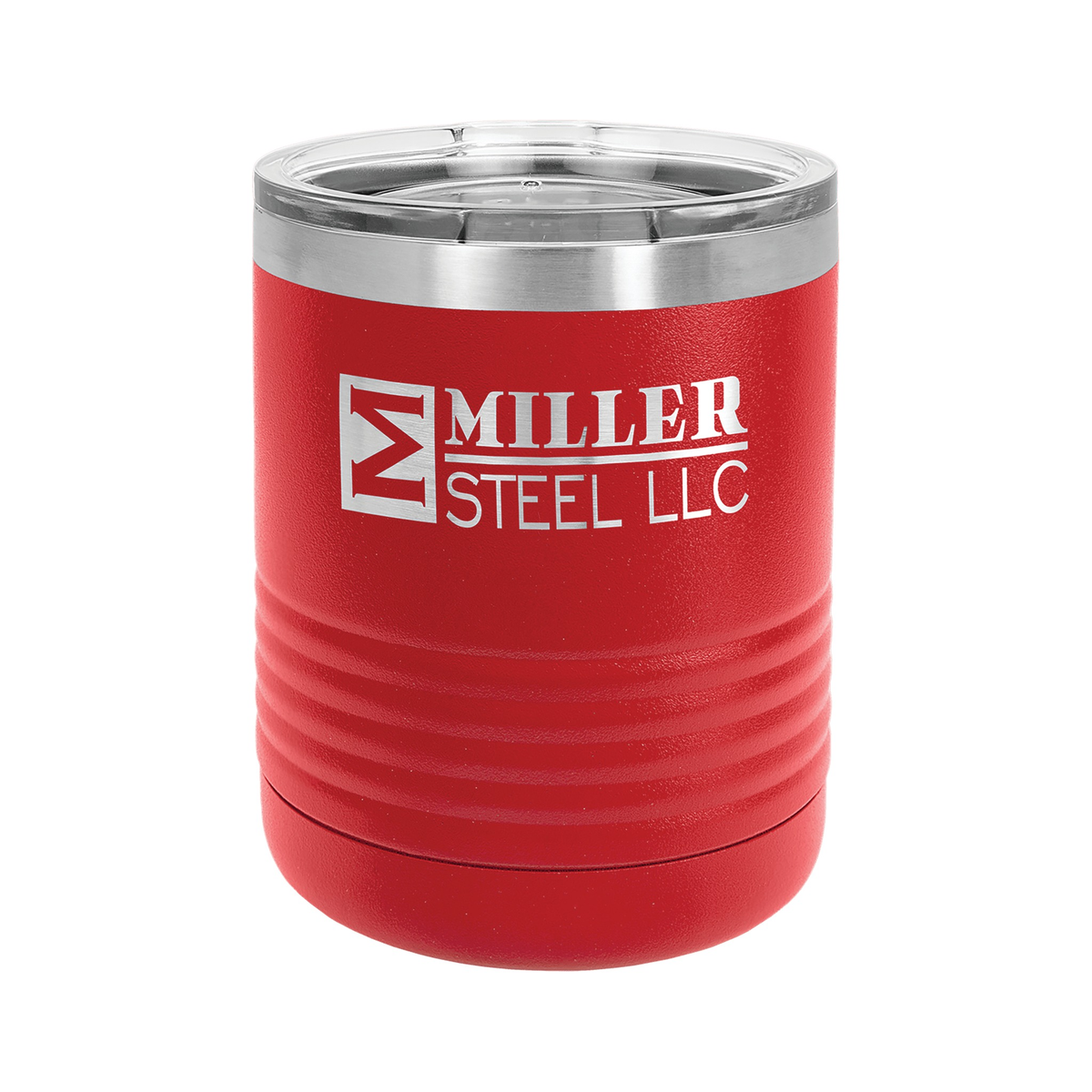 10 oz Vacuum Insulated Ringneck Tumbler with Clear Lid, Polar Camel