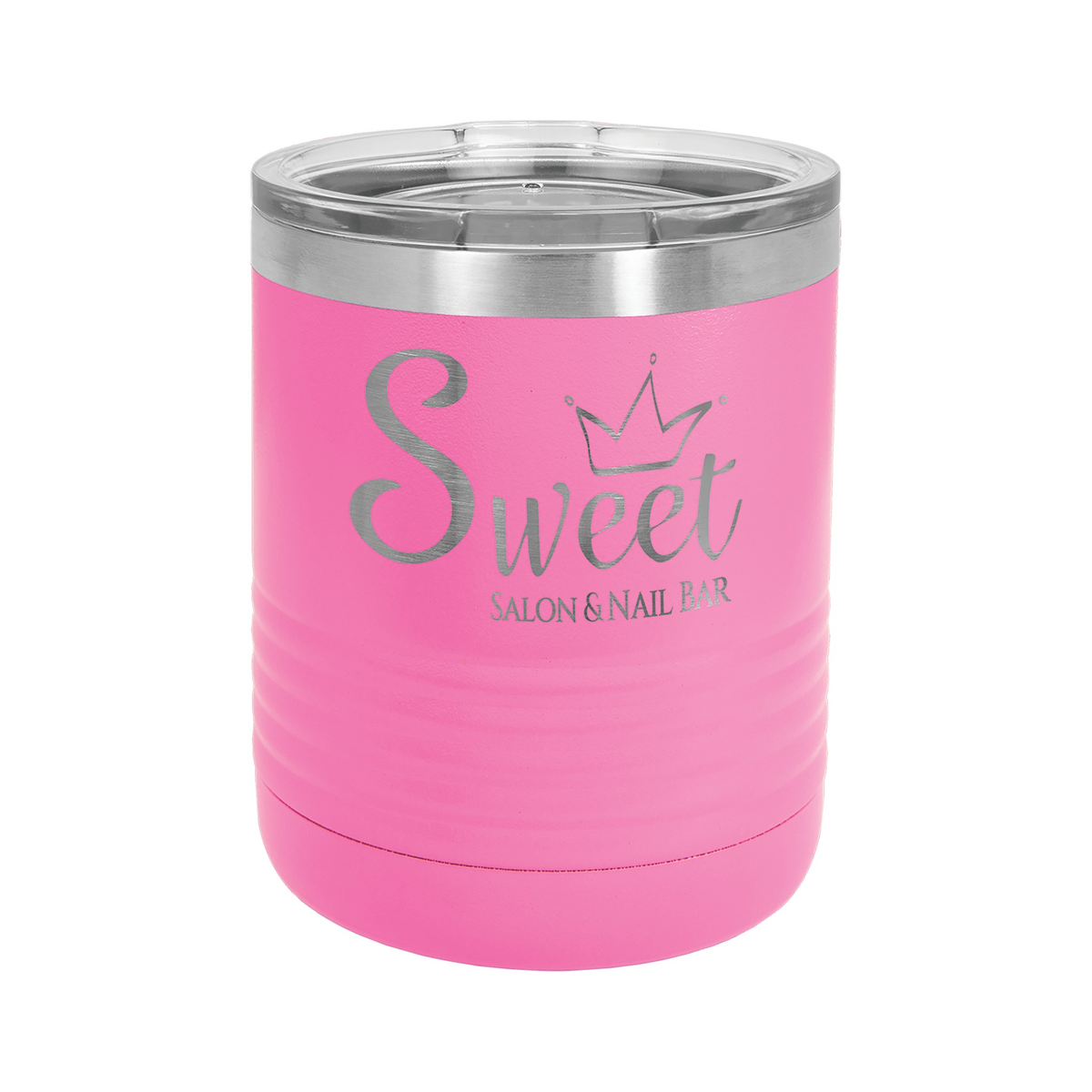 10 oz Vacuum Insulated Ringneck Tumbler with Clear Lid, Polar Camel