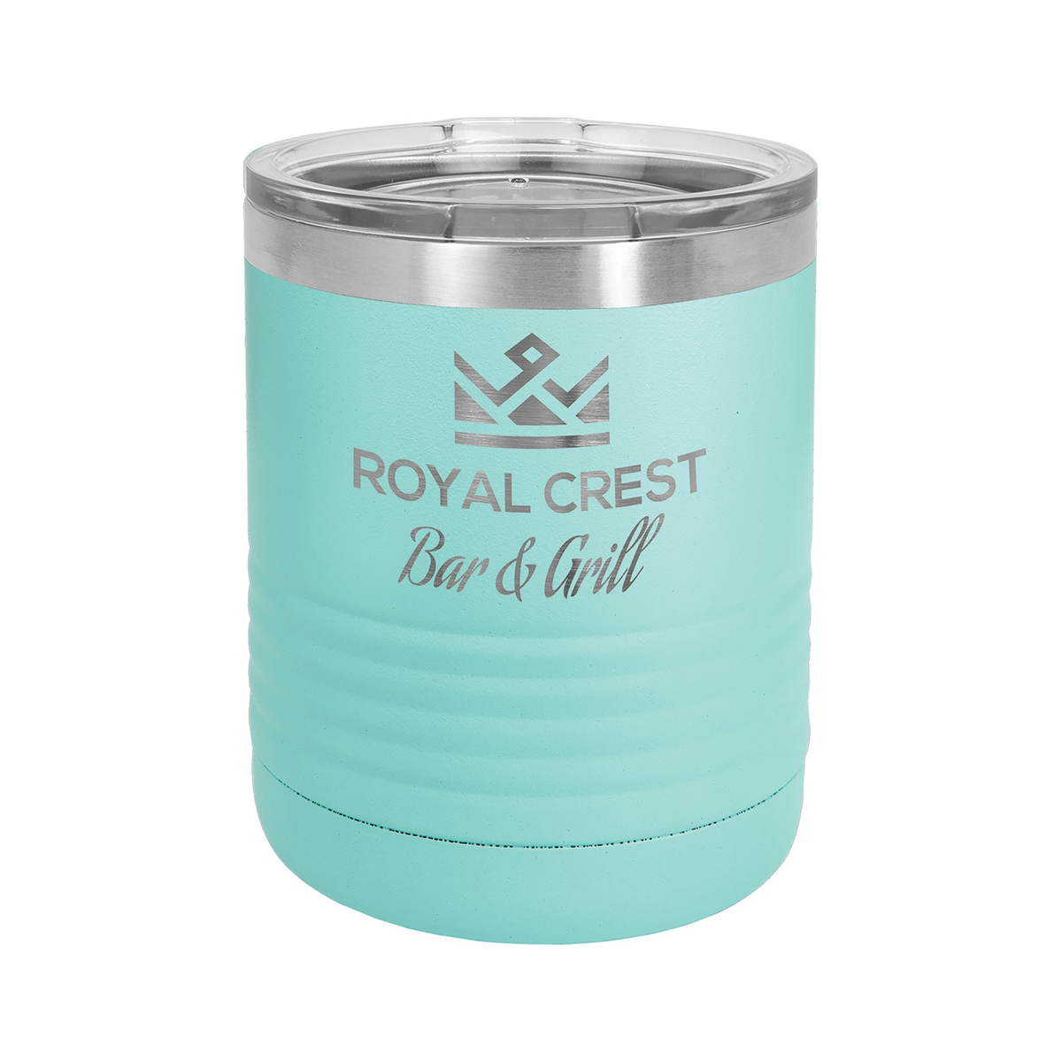 10 oz Vacuum Insulated Ringneck Tumbler with Clear Lid, Polar Camel